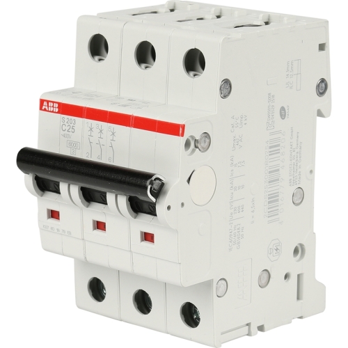 Авт выключатель S203 С 3п 25А ABB PRO