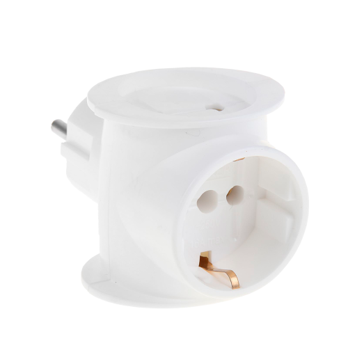 Тройник Токер 16А ЗТ16 ABS-пластик