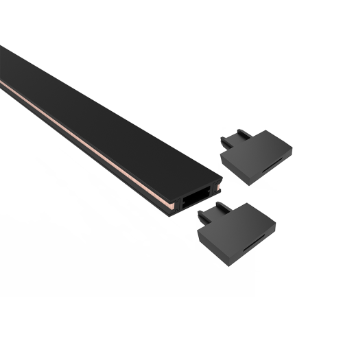 Шинопровод MTR16 1M-BL Шинопровод черный 1000х16мм Jazzway