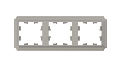 Рамка 3-ая AtlasDesign Antique Шампань (универс) ATN100503