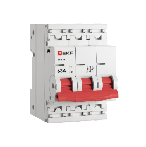Выключатель нагрузки 3P 63А ВН-63N EKF PROxima