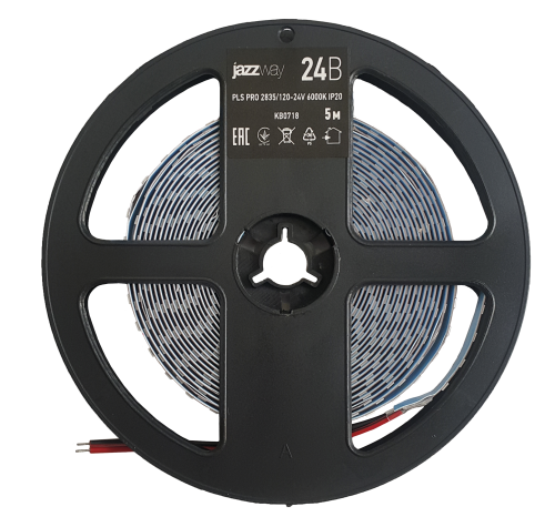 Лента 24V PLS PRO 2835/ 60-24V-6Вт/м-3000K IP20 -5m (5015616)