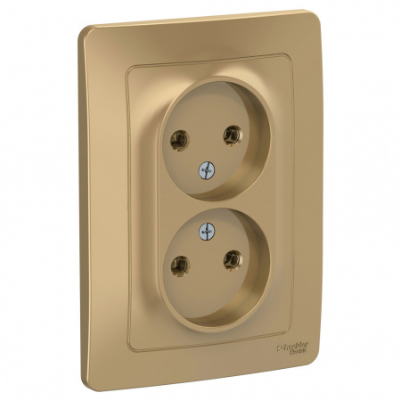 Розетка 2гн Blanca Титан с/п BLNRS000024 (6/36)