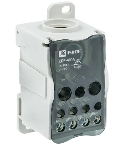 Блок распределительный (КРОСС) КБР на DIN-рейку и монтажную панель 400A EKF PROxima