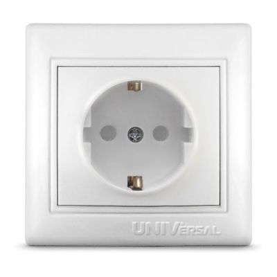 Розетка 1гн с з/к  