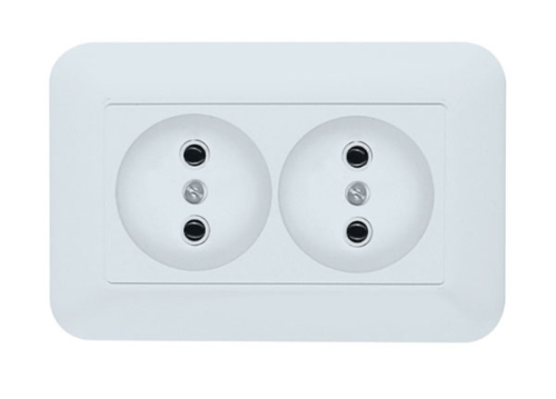 Розетка 2гн с/п 
