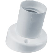 Патрон Е27 белый пластик наклон SBE-LHP-w-E27 Smartbuy (A-000026118) (072510) (10/200)
