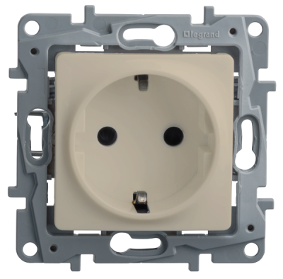 Механизм Розетки 1гн з/к слон кость (L672322)