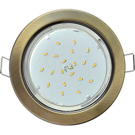 Светильник GX53 H4  металл черн бронза встр. Ecola FN5310ECB (УПАК 10ШТ) только упаковками