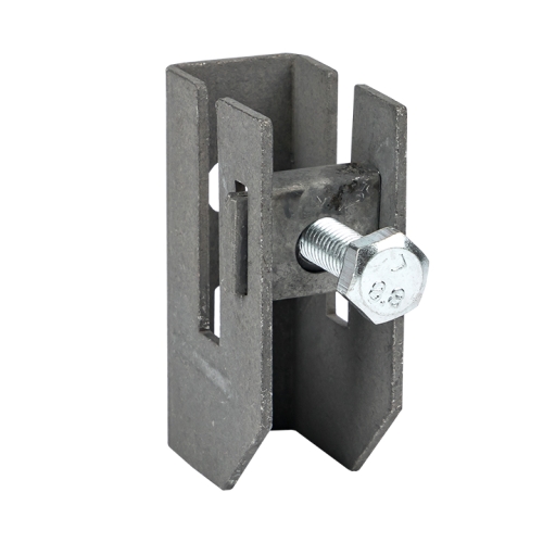 Держатель для полосы толщиной до 8мм с фикс. болтом, HZ EKF