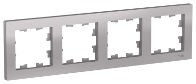 Рамка 4-ая AtlasDesign Алюминий (универс) ATN000304 (15/60)