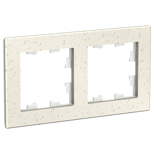 Рамка 2-ая AtlasDesign Nature Крем роял (универс)  ATN343102