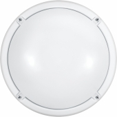 Светильник LED круг о/п IP65  пластик OBL-R1-12-4K-WH бел. ОНЛАЙТ (71686)