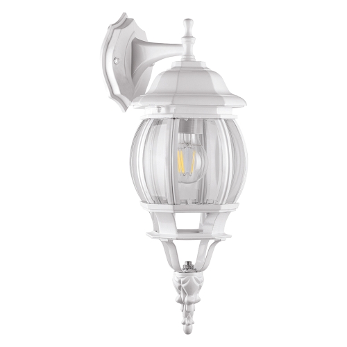 Светильник улично-сад 230В 100 Вт белый  (вниз) 8102/PL8102