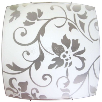 Светильник  Эрика 300*300 НПБ 09-60-003 мат.белый/хром (205506)