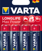 Батарейка VARTA LONGLIFE MAX P. AA BL*4 (4/400)