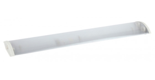 Светильник (LED ЛПО 218 без ламп) под LED лампу Т8*2 с рассеивателем ЭРА