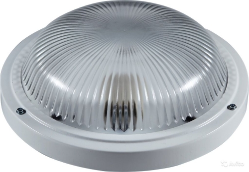 Светильник НПП03-100-002  IP65 круг больш метал мат Техас (6)