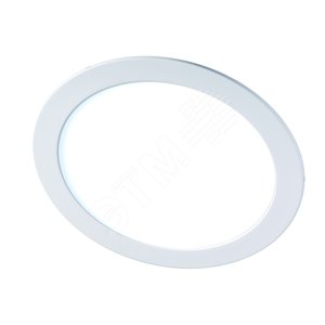 Светильник LED встраив d190 15 Вт PPL-R 4000K IP40 WH  встр/круг Jazzway