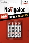 Батарейка Navigator 94751 NBT-NE-LR03-BP4 (40/200)