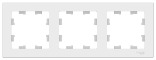 Рамка 3-ая (универс) Белый AtlasDesign (15/90) ATN000103