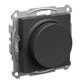 Светорегулятор 400 Вт с/п поворотно-нажимной AtlasDesign Базальт ATN001423 (8/48)