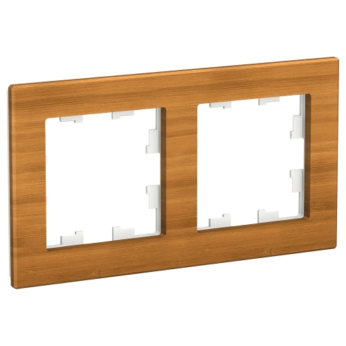 Рамка 2-ая AtlasDesign Nature Бамбук (универс)  ATN353202