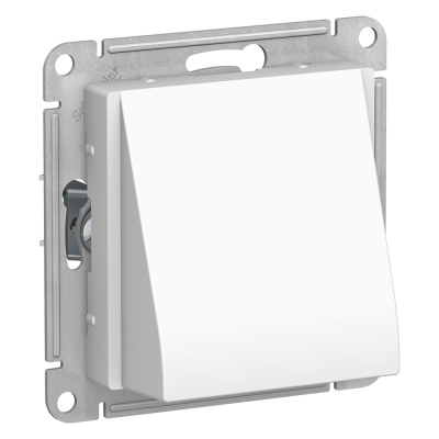 Механизм Розетка AtlasDesign белый Кабельный вывод  с/п(ATN000199)