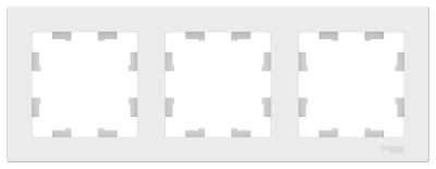 Рамка 3-ая (универс) Белый AtlasDesign (15/90) ATN000103