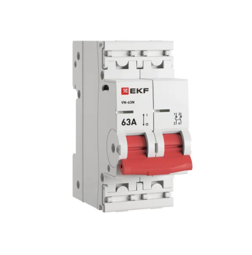 Выключатель нагрузки 2P 63А ВН-63N НОВАЯ ЛИНЕЙКА