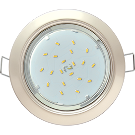 Светильник GX53 H4 встрив без рефлектора Жемчуг 38*106 SP53H4ECB