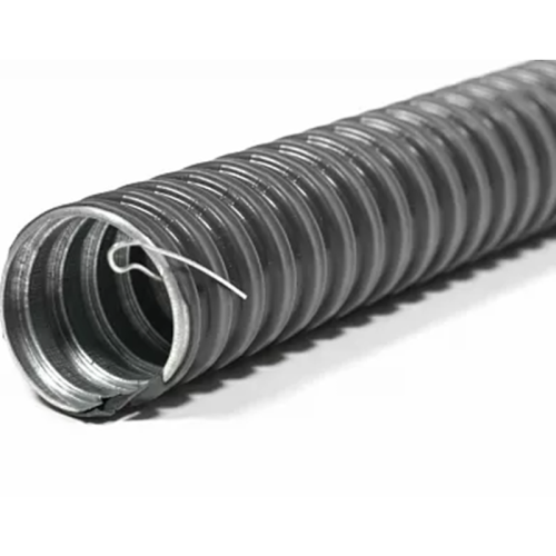 Металлорукав оцинк. РЗ-ЦПнг-LS 15 с тросом в ПВХ изоляции (50м) ЗЭТАРУС