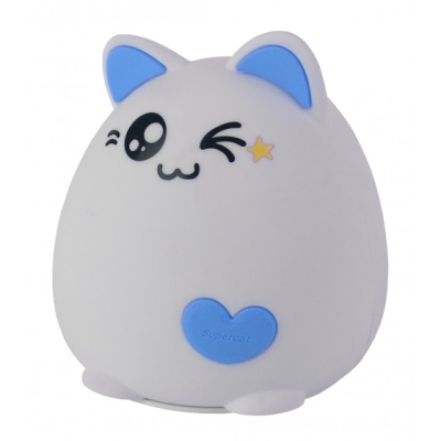 Ночник ЭРА мягкий NLED-413-1W-BU Б0041091