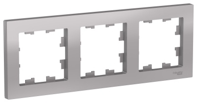 Рамка 3-ая AtlasDesign Алюминий (универс)(ATN000303)