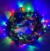 Гирлянда ЭРА ENIN-10M  LED Нить 10 м мультиколор 8 режимов, 220V, IP20