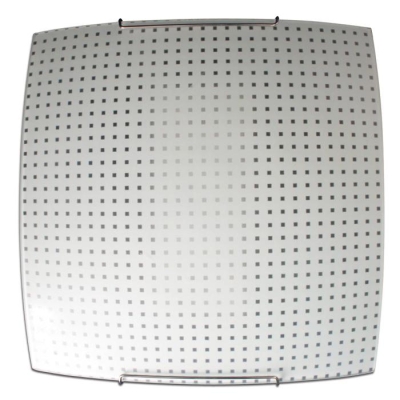 Светильник  Софи квадрат 300*300 1*Е27 хром 1005205501