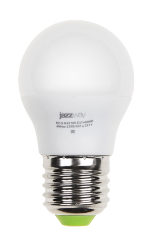 Лампа Jazzway LED G45  5w Е27 3000K Combi