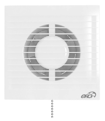 Вентилятор осевой с тяговым выкл. и обратным клапаном D125  ЭРА E125S-02 (16)