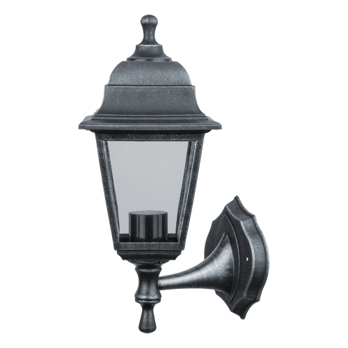 Navigator 80 491 NOF-PG30-004-IP44-E27 (4 грани черный под серебро)   настенный