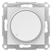 Светорегулятор AtlasDesign белый315 Вт с/п поворотно-нажимной ATN000134 (8/48)