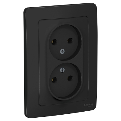 Розетка 2гн Blanca Антрацит с/п BLNRS000026 (6/36)