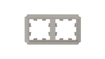 Рамка 2-ая AtlasDesign Antique Шампань (универс) ATN100502