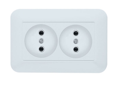 Розетка 2гн с/п 