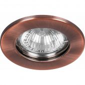 Светильник MR-16 DL-10 непов. (античн медь) (10/100)