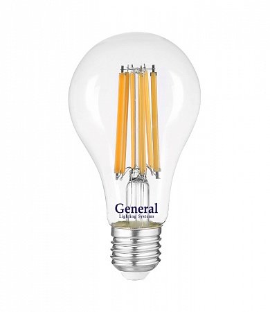 Лампы General LED GLDEN-A65S-25-230-E27-2700 нити (661006)