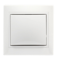 Выключатель 1кл с/п белый 