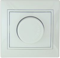 Светорегулятор 800 Вт MIRA жемчужно-белый (3030115)