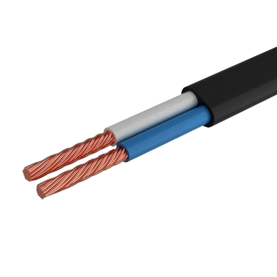 Провод ШВВП 2х 0,75 ГОСТ черный ПСК 14TW0402А A  (200) НЕ РЕЖЕМ