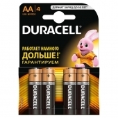 Батарейка Duracell LR06 BASIC BL*4 (4/80/240)