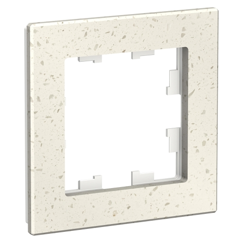 Рамка 1-ая AtlasDesign Nature Крем роял (универс)  ATN343101